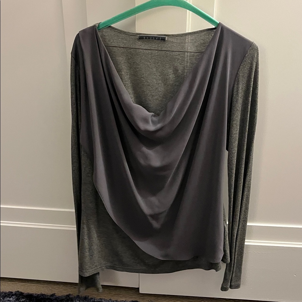 Velvet brand mixed media top